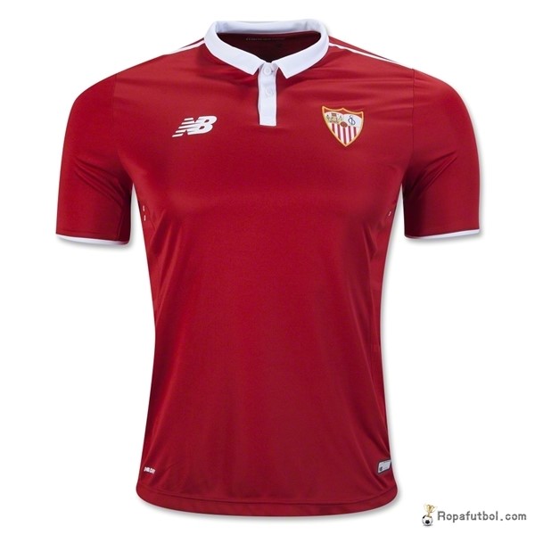 Camiseta Sevilla Replica Segunda Ropa 2016/17 Rojo